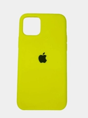 Чехол SILICONE COVER для iPhone 11 Pro, жёлтый