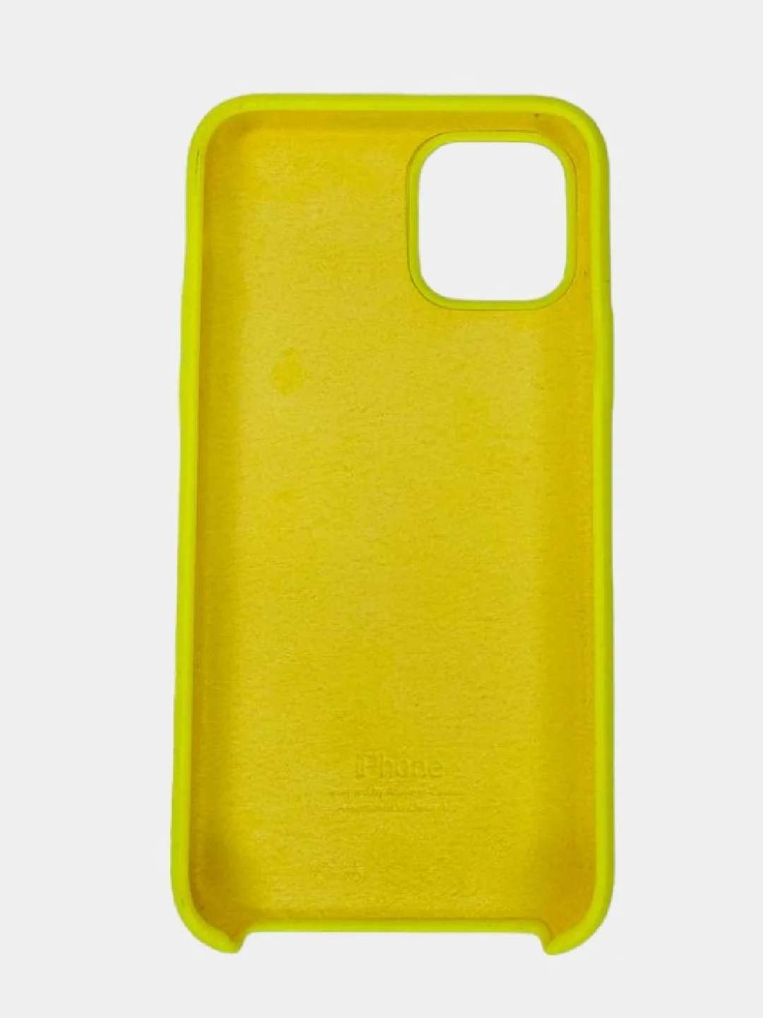 Чехол SILICONE COVER для iPhone 11 Pro, жёлтый