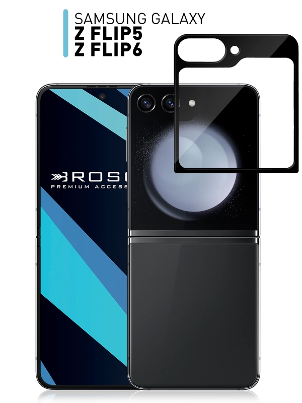 1-2 шт стекло для Samsung Galaxy Z Flip 6 Flip 5 защитное ROSCO закаленное на второй экран