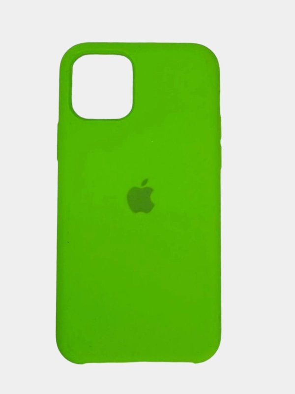 Чехол SILICONE COVER для iPhone 11 Pro, тёмно - салатовый