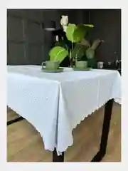 Скатерть клеенка на стол многоразовая непромокаемая 110x140