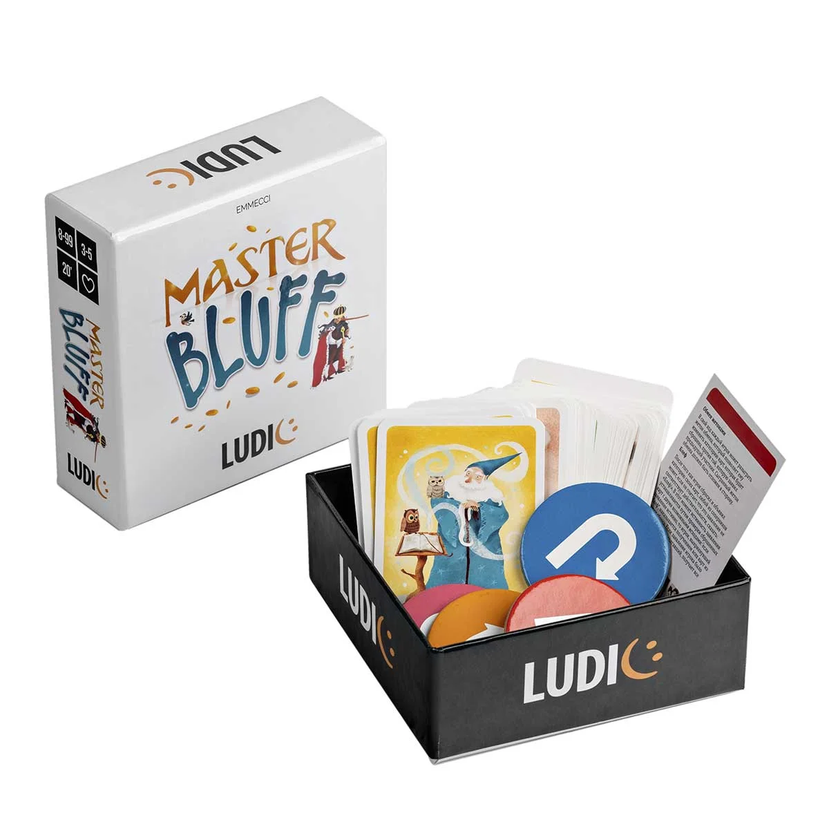 Карточная настольная игра LIDIC «Мастер блефа»