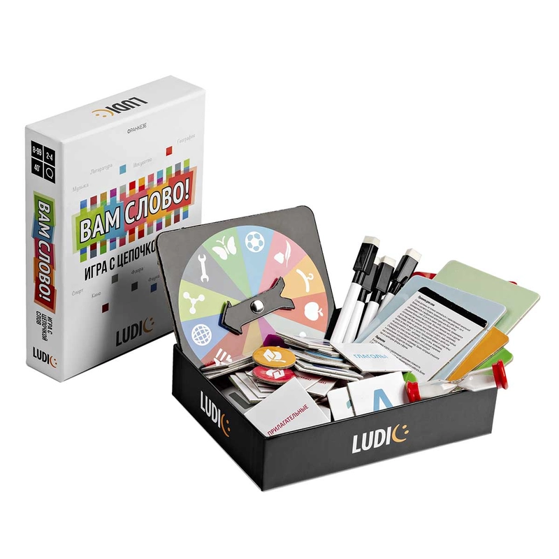 Карточная настольная игра LUDIC «Вам слово»