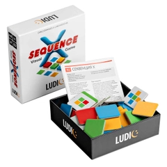 Карточная настольная игра LUDIC «Секвенция Х»