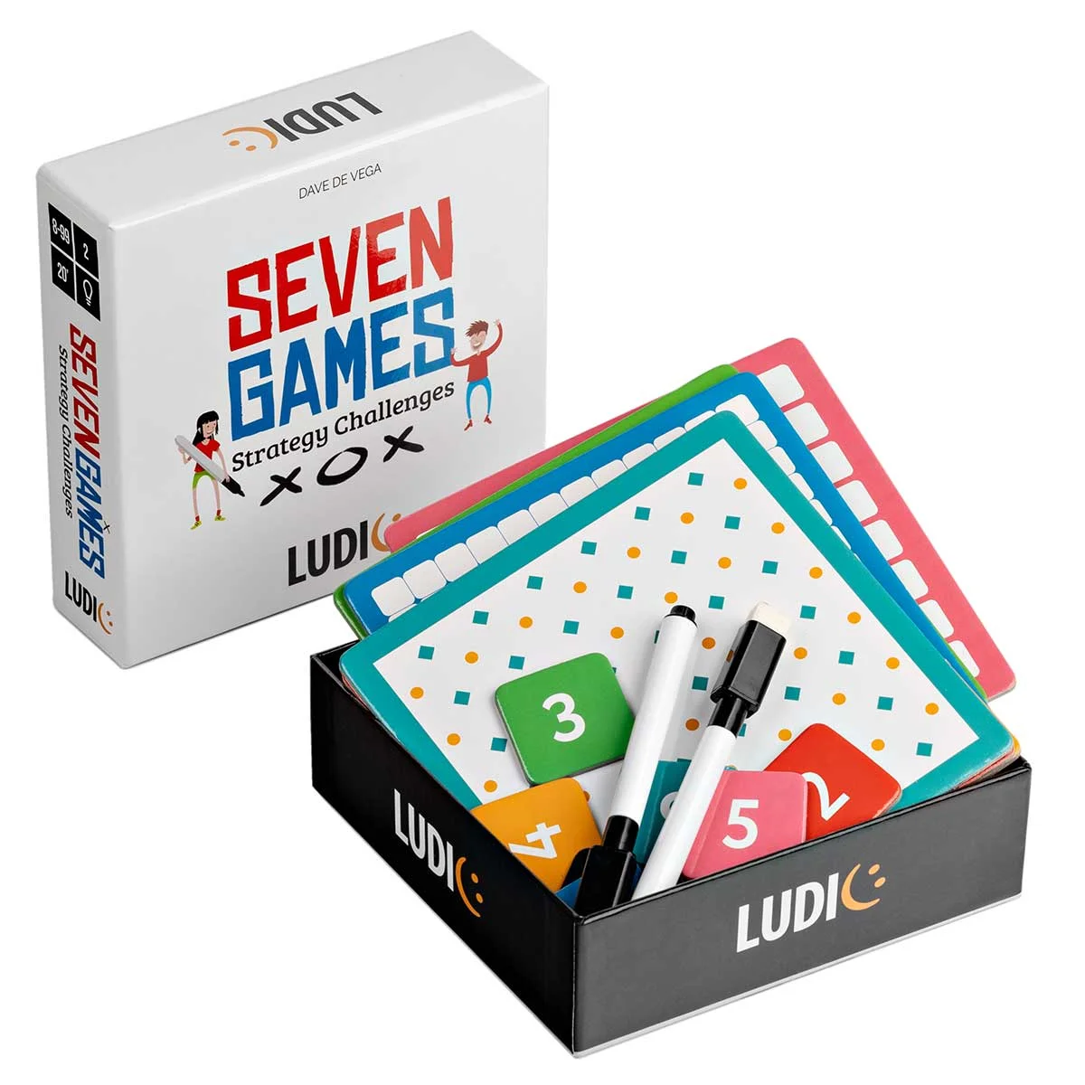 Карточная настольная игра LUDIC «Cемь игр»