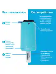 Прибор противомоскитный THERMACELL HALO MINI REPELLER BLUE (синий) MR-PS