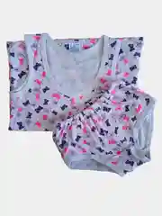 Фиолетовый комплект нижнего белья для девочек: майка и трусы