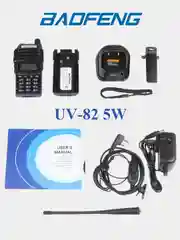 Рация Baofeng UV-82, 2000 mAh с гарнитурой