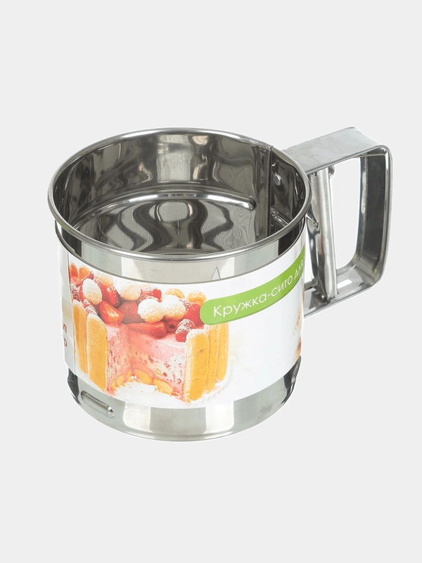 Кружка - сито для муки, 250 гр, просеиватель муки