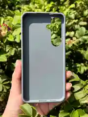 Серебряный силиконовый чехол the bling world для Samsung S24 / Самсунг S24
