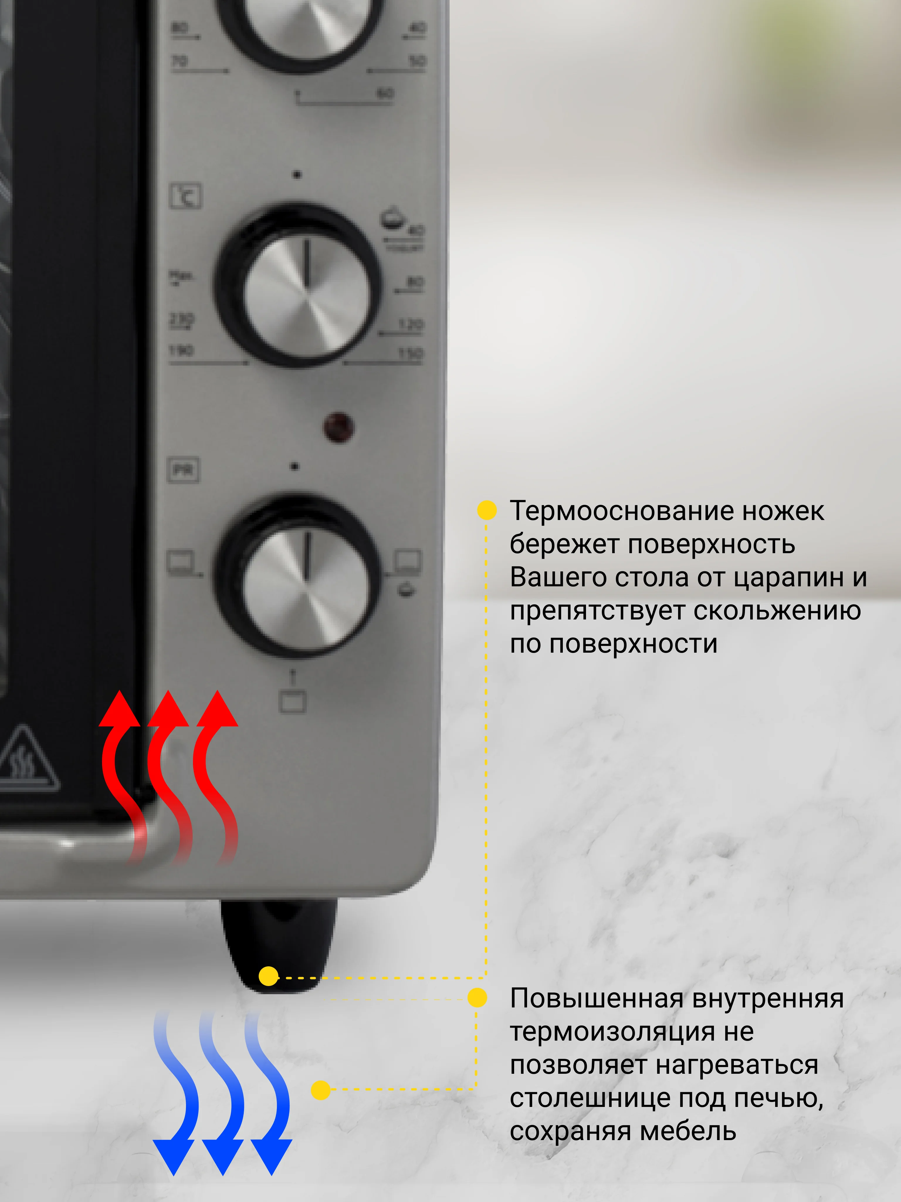 Мини-печь Simfer M3428 ALBENI Comfort, 3 режима работы