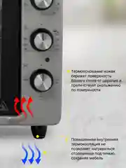 Мини-печь Simfer M3428 ALBENI Comfort, 3 режима работы