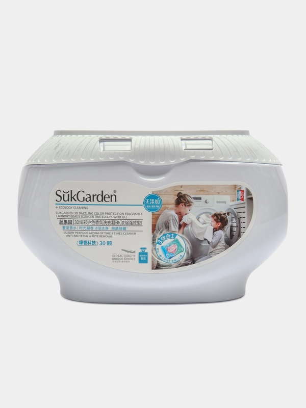 Капсулы для стирки белья 3 в 1 "SukGarden", 30 штук