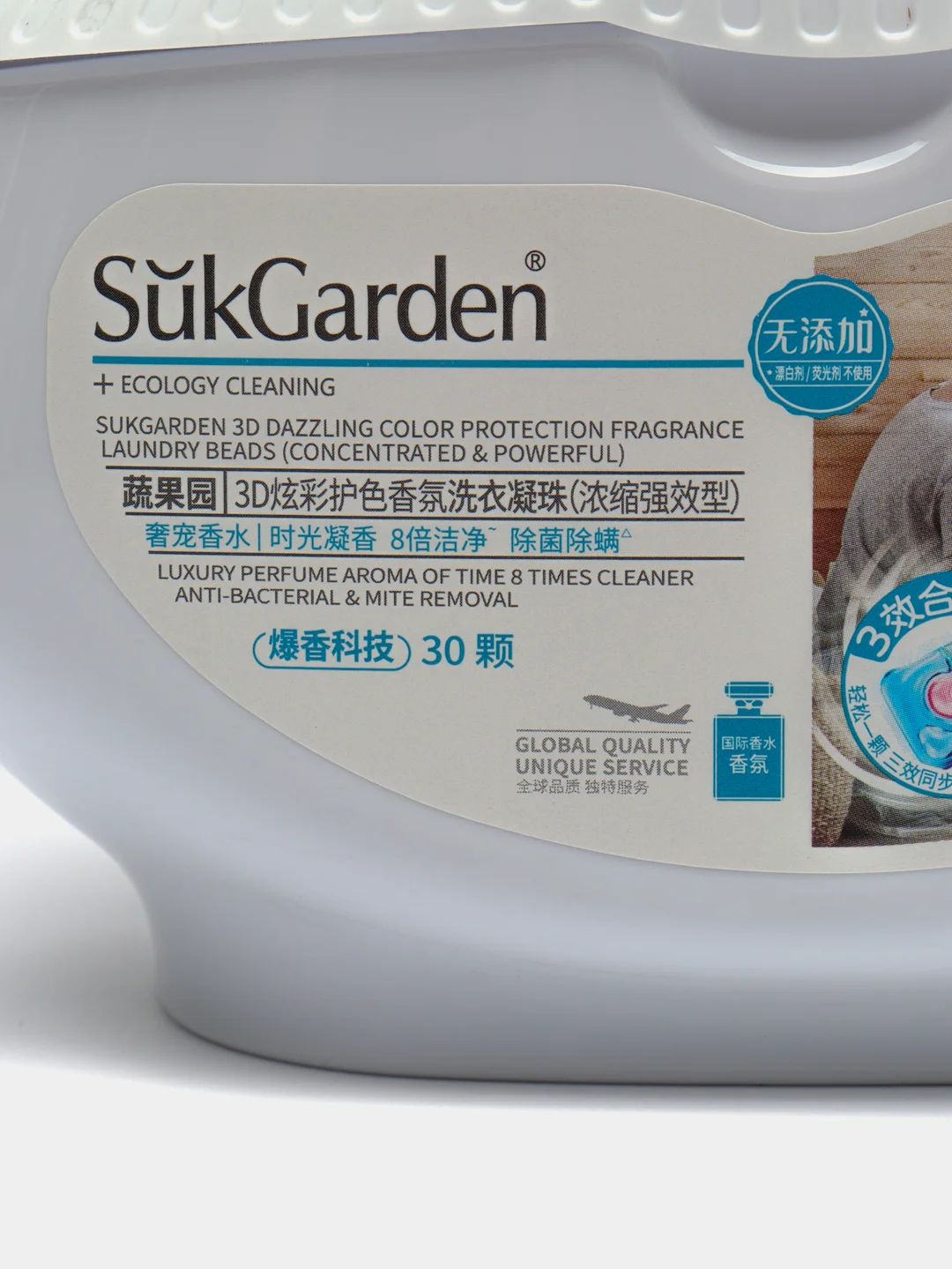 Капсулы для стирки белья 3 в 1 "SukGarden", 30 штук