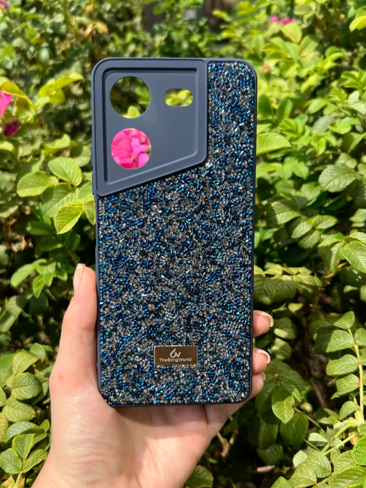 Черный силиконовый чехол the bling world для Tecno Pova 5 / Техно Пова 5