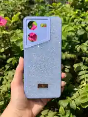 Сиреневый силиконовый чехол the bling world для Tecno Pova 5 / Техно Пова 5