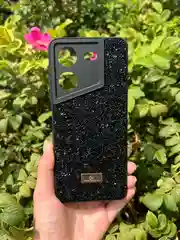 Черный силиконовый чехол the bling world для Tecno Pova 5 / Техно Пова 5