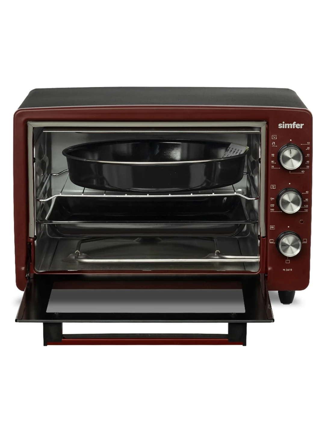 Мини-печь Simfer M3402 M3419 M3426 M3430 ALBENI Comfort, 3 режима работы