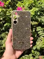 Золотой силиконовый чехол the bling world для Samsung A35 5G / Самсунг А35 5G