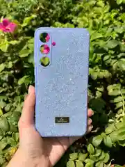 Сиреневый силиконовый чехол the bling world для Samsung A35 5G / Самсунг А35 5G