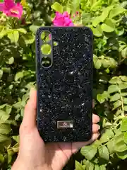 Черный силиконовый чехол the bling world для Samsung A35 5G / Самсунг А35 5G