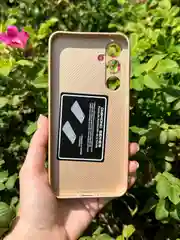 Золотой силиконовый чехол the bling world для Samsung A35 5G / Самсунг А35 5G