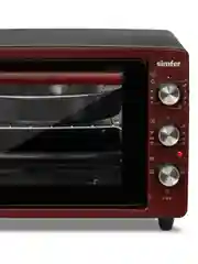 Красный мини-печь Simfer M3402 M3419 M3426 M3430 ALBENI Comfort, 3 режима работы