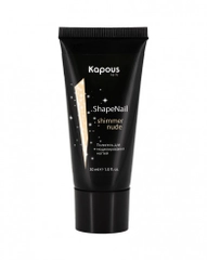 Полигель для моделирования ногтей "ShapeNail" Kapous. "Сверкающий нюд". 30 мл
