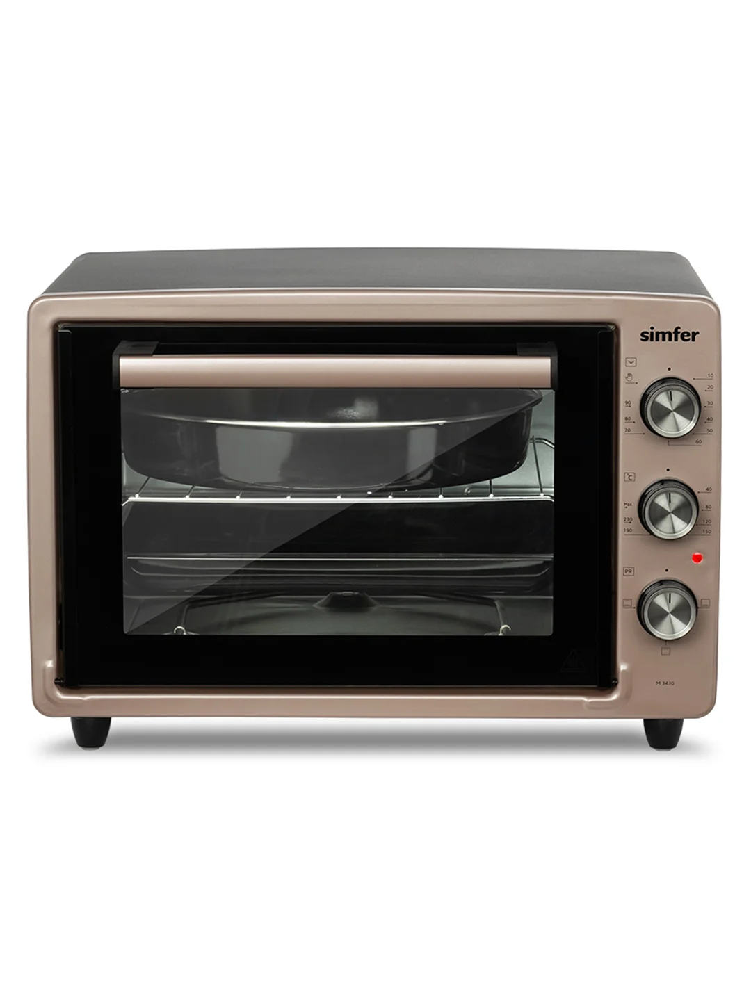 Пудровый мини-печь Simfer M3402 M3419 M3426 M3430 ALBENI Comfort, 3 режима работы