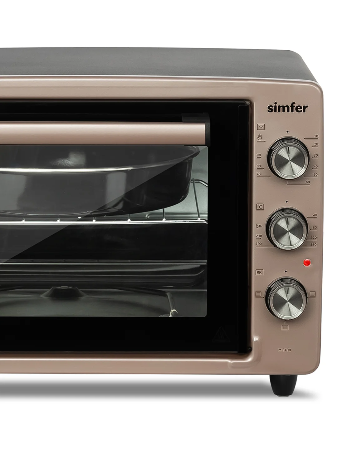 Пудровый мини-печь Simfer M3402 M3419 M3426 M3430 ALBENI Comfort, 3 режима работы