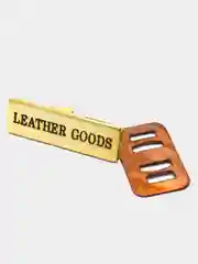 Украшение Leather goods золото 1шт, шильдик для украшения