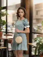 Черный сумка женская летняя, джутовая