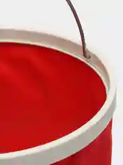 Красный складное ведро автомобильное для рыбалки и туризма