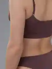 Коричневый топ бесшовный Giulia Brassiere