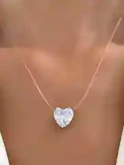 Чокер на леске "Сердечко"