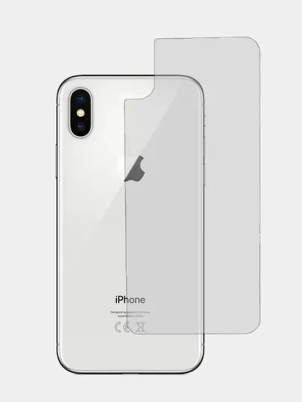 Защитное стекло для iPhone 11, XR, 12, 13, 14, 15, X, XS, Pro, mini, Pro Max для задней части