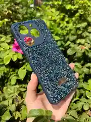Темно-синий силиконовый чехол the bling world для Tecno Spark GO 2024 и Spark 20 и Spark 20C и Pop 8