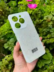 Белый силиконовый чехол the bling world для Tecno Spark GO 2024 и Spark 20 и Spark 20C и Pop 8