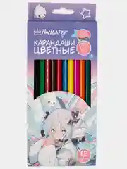 Карандаши цветные 12 штук