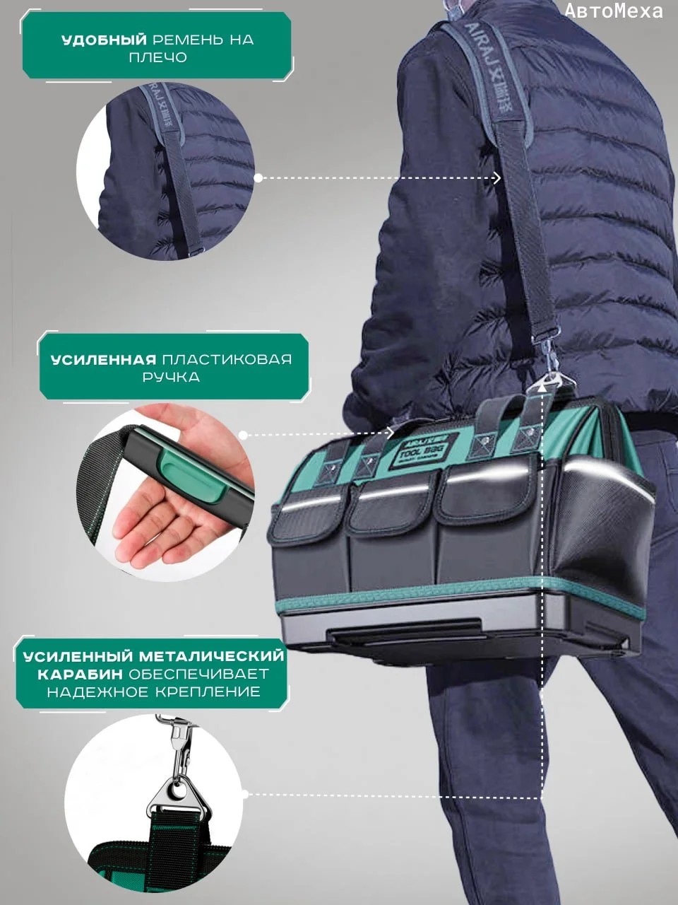 Сумка для инструментов строительная
