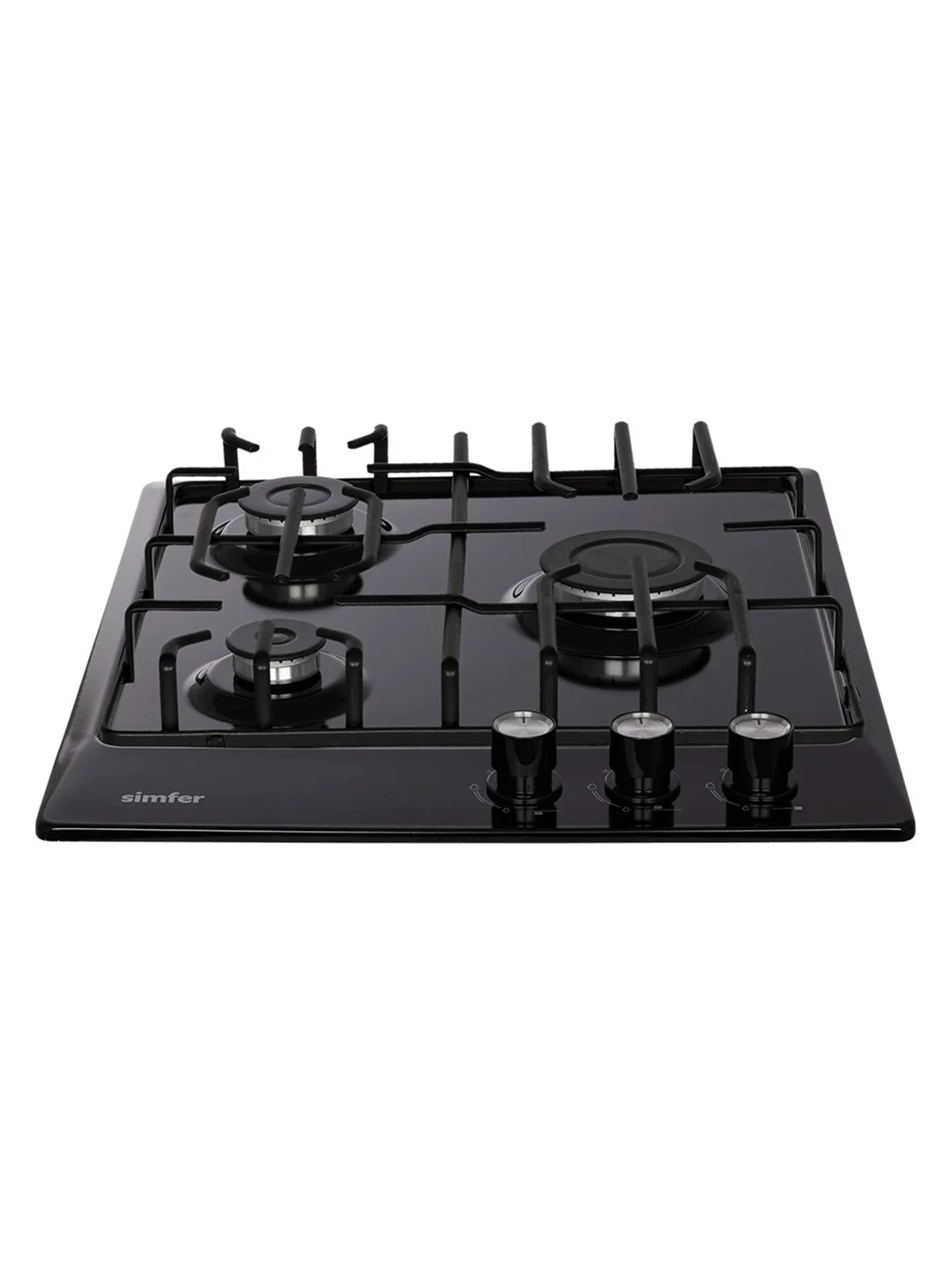 Газовая варочная поверхность Simfer H45V35B571 H45V35W571 газ-контроль, WOK-конфорка