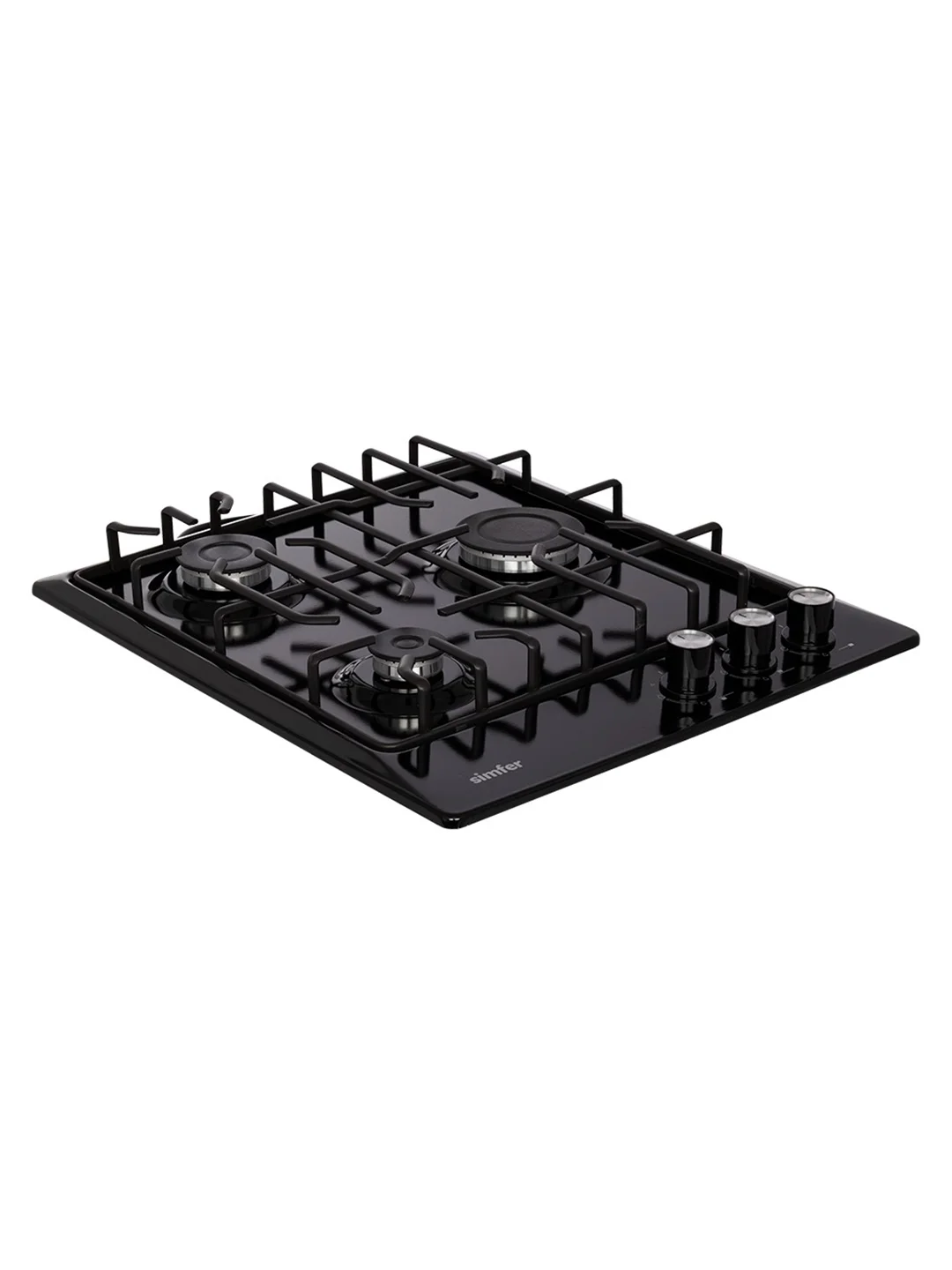 Газовая варочная поверхность Simfer H45V35B571 H45V35W571 газ-контроль, WOK-конфорка
