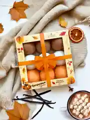 Оранжевый подарочный набор бомбочек для ванн Candy Bath Bar, 360 г Подарок на новый год подруге маме