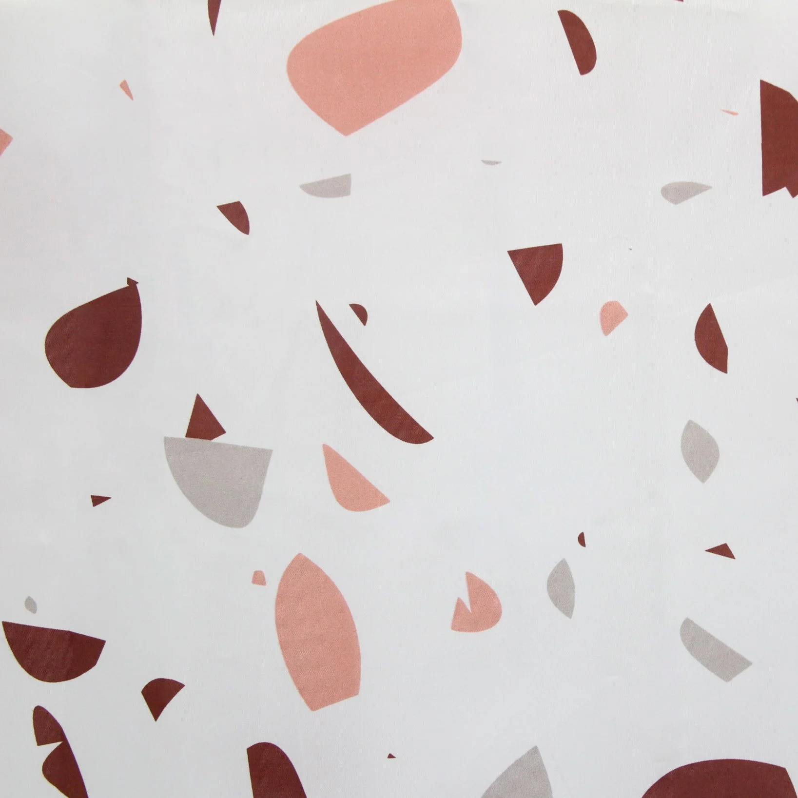 Белый штора для ванной Gromell TERRAZZO