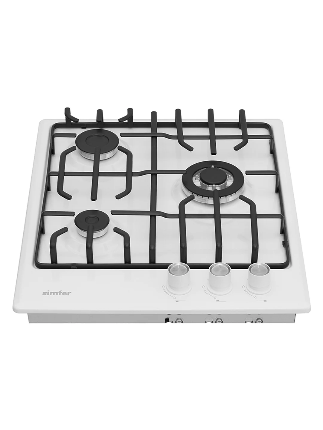 Газовая варочная поверхность Simfer H45V35B571 H45V35W571 газ-контроль, WOK-конфорка