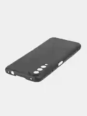 Черный чехол для WIKO T50 силиконовый ROSCO матовый тонкий с бортиком- защитой камер, soft touch