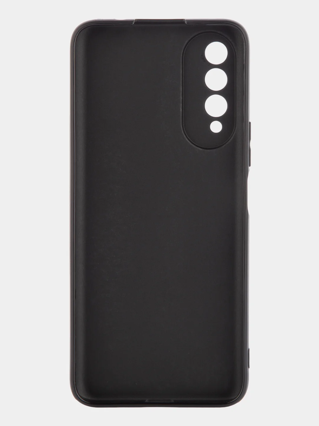 Черный чехол для WIKO T50 силиконовый ROSCO матовый тонкий с бортиком- защитой камер, soft touch