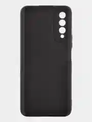 Черный чехол для WIKO T50 силиконовый ROSCO матовый тонкий с бортиком- защитой камер, soft touch