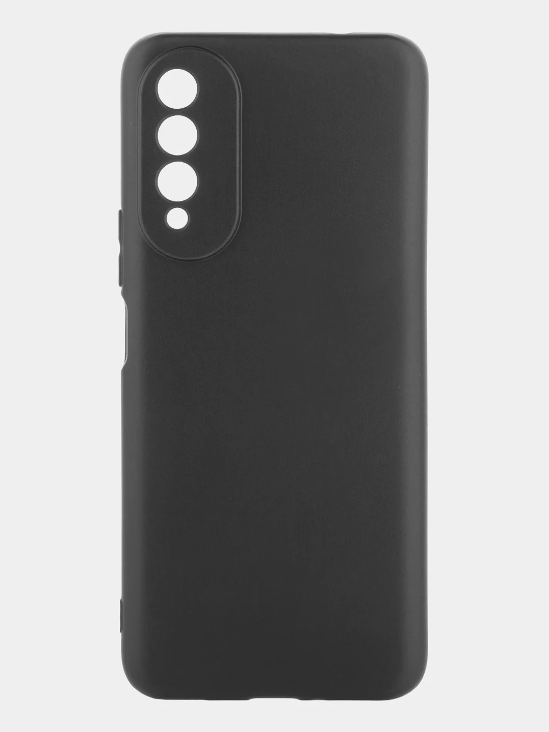 Черный чехол для WIKO T50 силиконовый ROSCO матовый тонкий с бортиком- защитой камер, soft touch