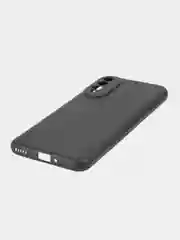 Черный чехол для WIKO T50 силиконовый ROSCO матовый тонкий с бортиком- защитой камер, soft touch